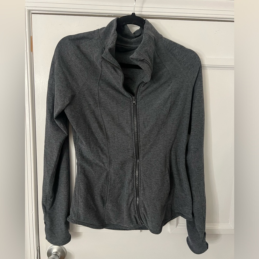 athletic zip-up jacket
